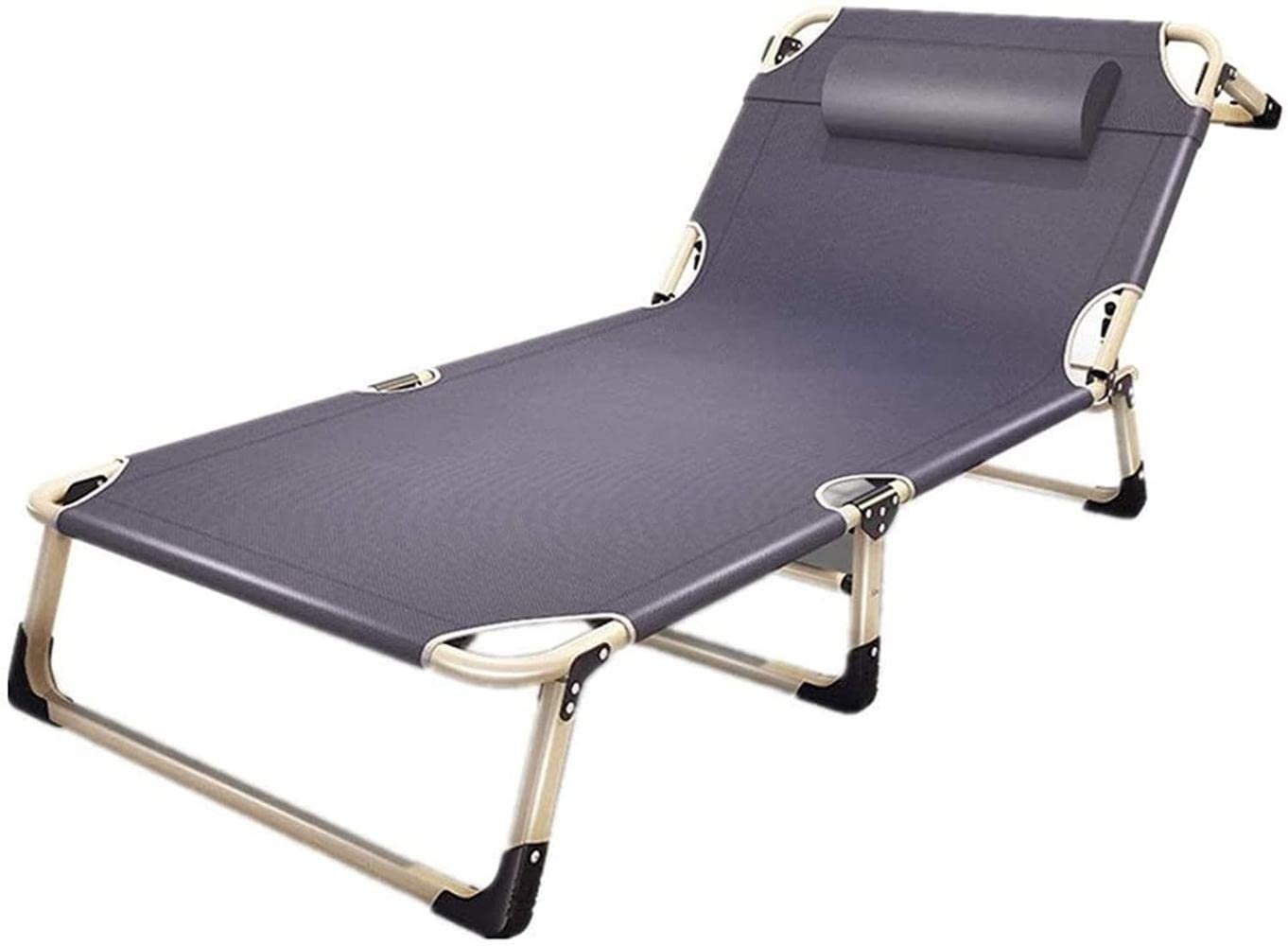 Chaise de Jardin Inclinable pour des Après-Midis Détente sur la Terrasse ou à la Plage
