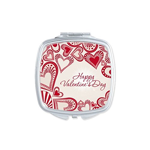 Miroir de poche Saint Valentin idéal comme cadeau romantique mignon