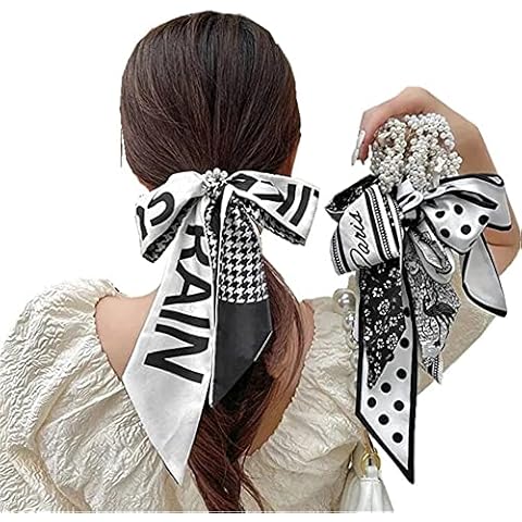 ADIASEN Polka Dot Pearl Hair Rope Accessory Cover