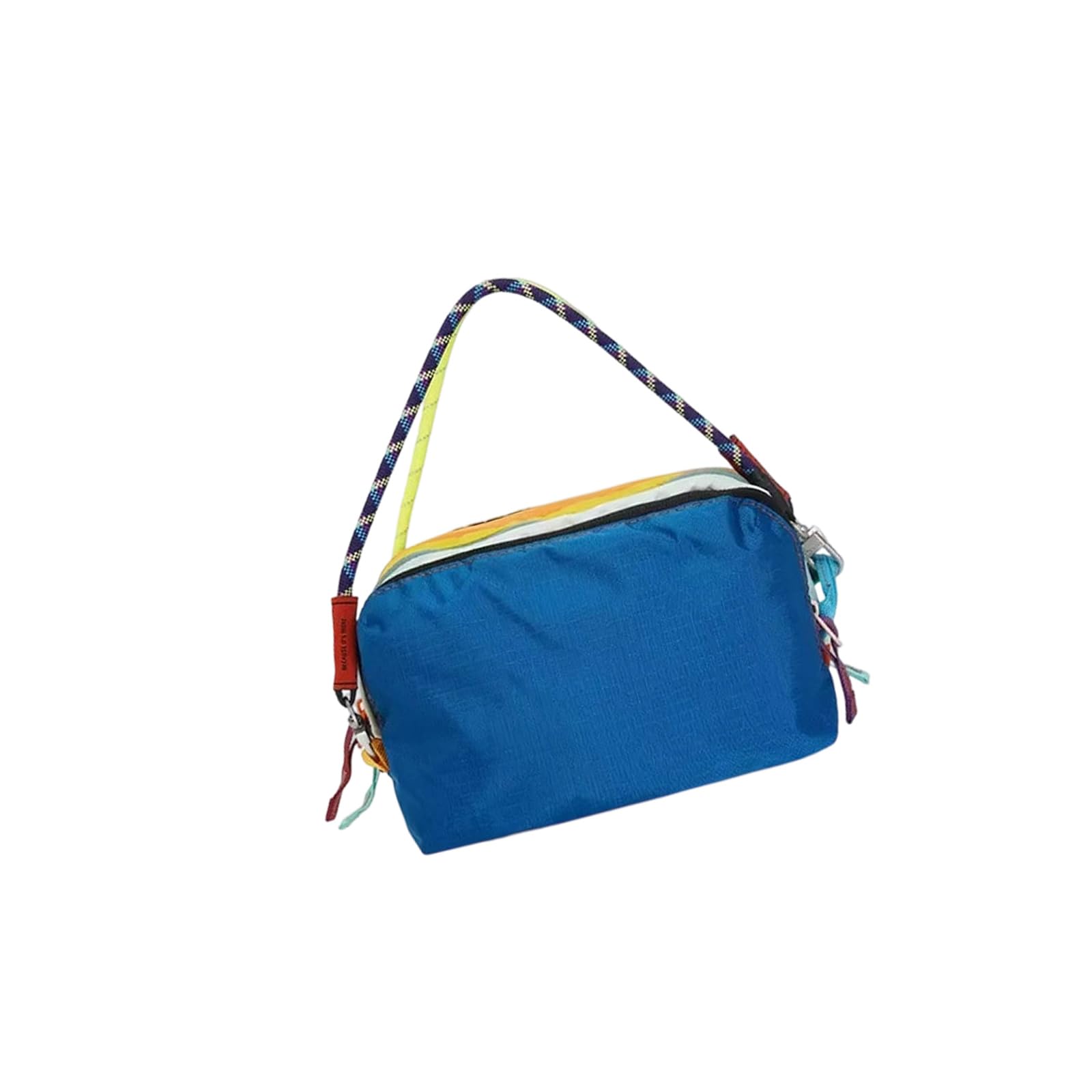 ZEPFJHE Quick Drying Nylon Makeup Bag with Multiple Compartments Water Resistant Toiletry Bag