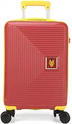 Mala de Viagem Infantil Vingadores - Homem de Ferro (Vermelha)