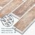 8-Pack 3D Faux Brick Acoustic Wall Panels, 11.8" x 11.8" PET High Density Soundproof & Noise Cancelling Felt Tile with 48 Adhesive Tabs, Sound Absorbing Panels for Home Office, Rustic