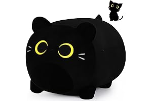 Adorable Long Black Cat Plush: A Purrfect Delight