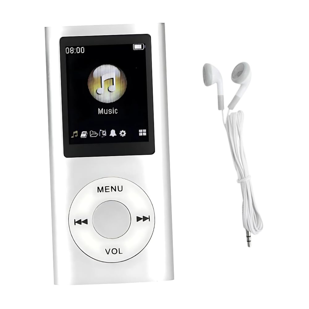 Drumstone ๐๐ ๐๐๐๐ซ๐ฌ ๐๐๐ซ๐ซ๐๐ง๐ญ๐ฒ Digital Mp4 Media Player, Audio & Video Playback,ReaderCard Support, Best Gift for Music LoversMemory Card not Included
