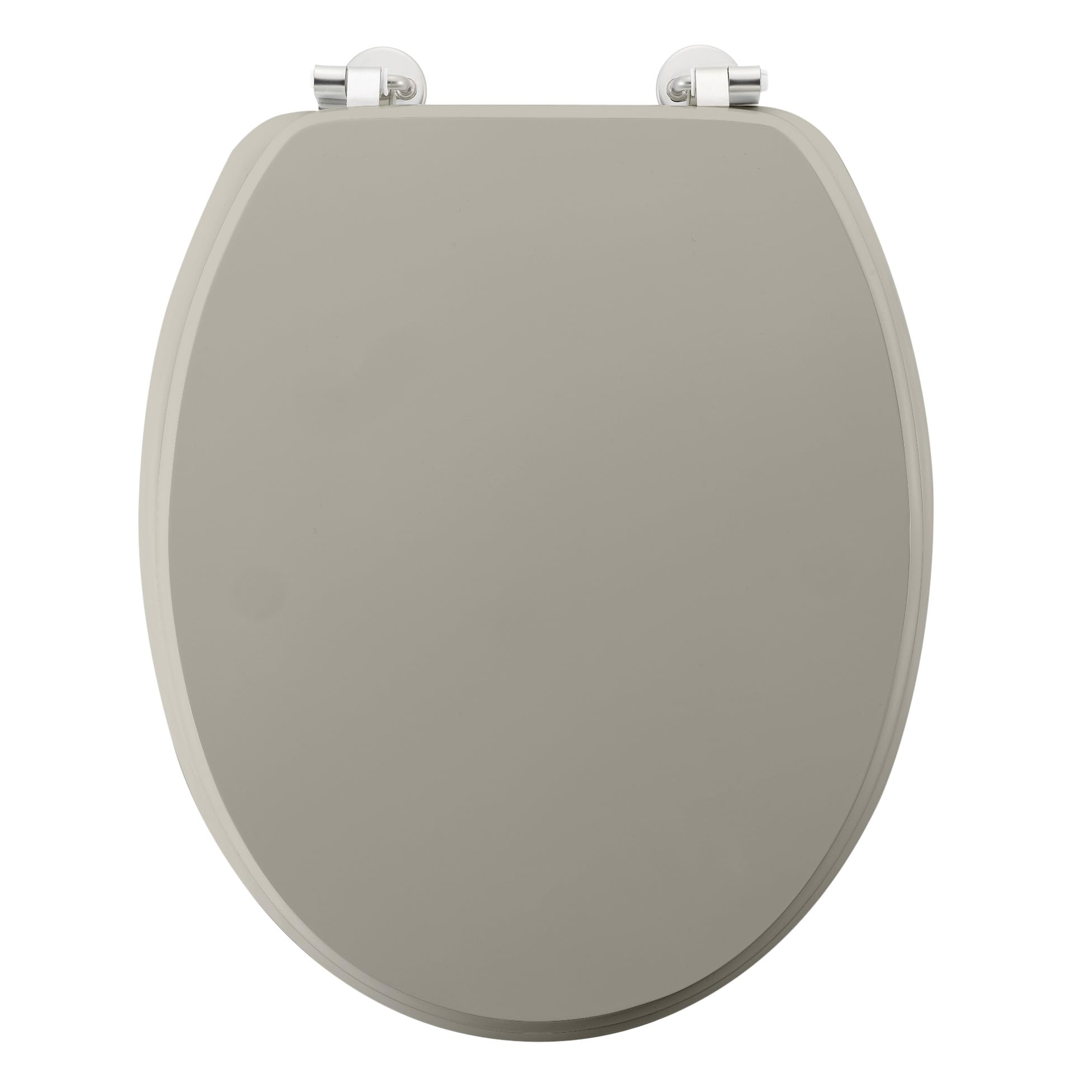 Douceur d'Intérieur, Abattant de WC (37 x 46 cm) Matteis Taupe, MDF Uni Mat