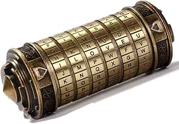 その他 Da Vinci Code - Cryptex Amazon.com: The Noble Collection The Da Vinci Code Cryptex
