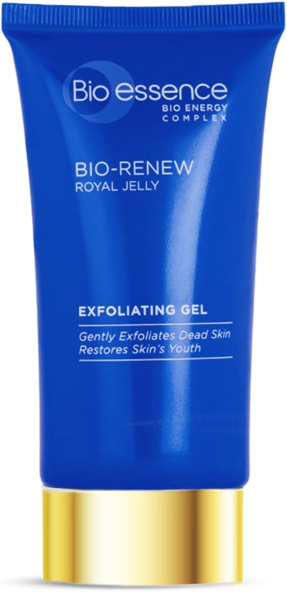 Scrub Free Exfoliation Gel Cleanser|Royal Jelly|Boosts Skin's Absorption For Cream,Serum,Oil|Removes Dead Skin|Brightens Skin|Moisturises For Glowing Skin|No Dryness Gentle|60 Gm