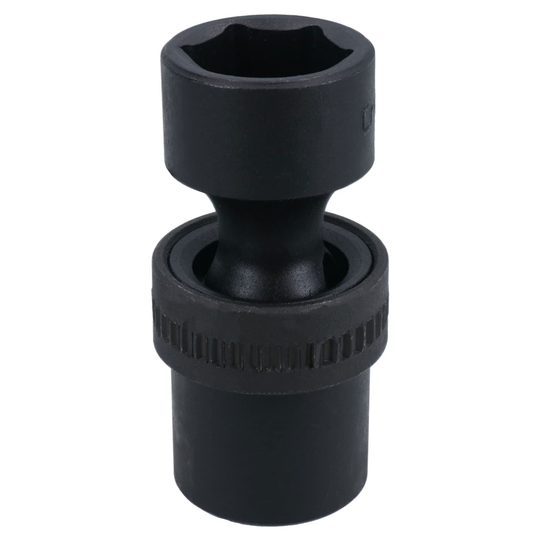 Ab Tools 19Mm 1/2In Drive Universal Swivel Wobble Metric Impact Shallow Socket 6 Point