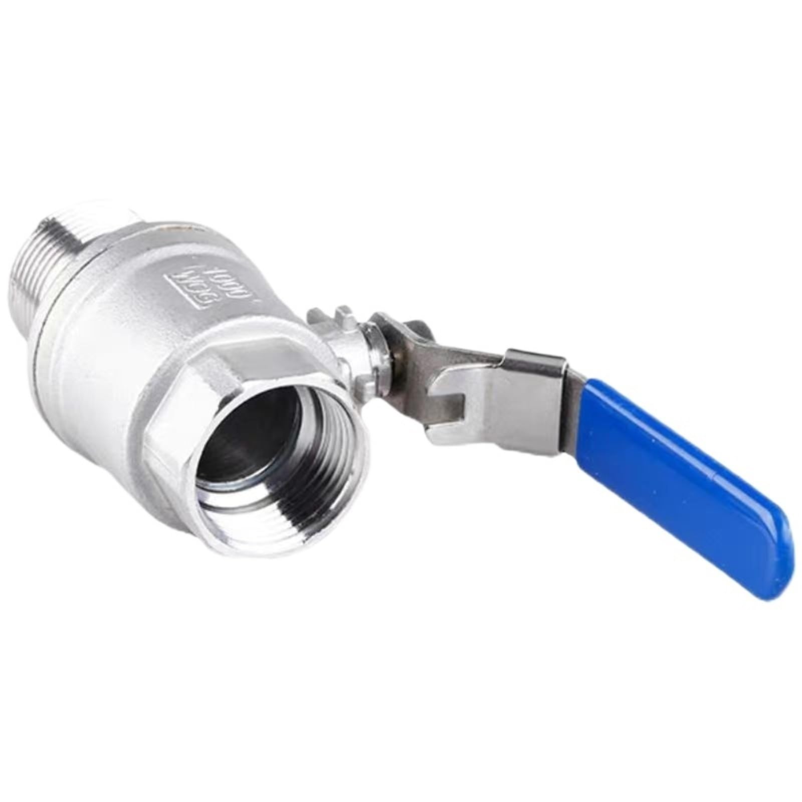 Llave de paso DN15 para riego de jardín y control de fontanería en el hogar