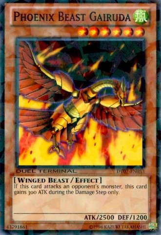 YU-GI-OH! - Phoenix Beast Gairuda (DT07-EN053) - Duel Terminal 7B - Duel Terminal Edition - Parallel Rare