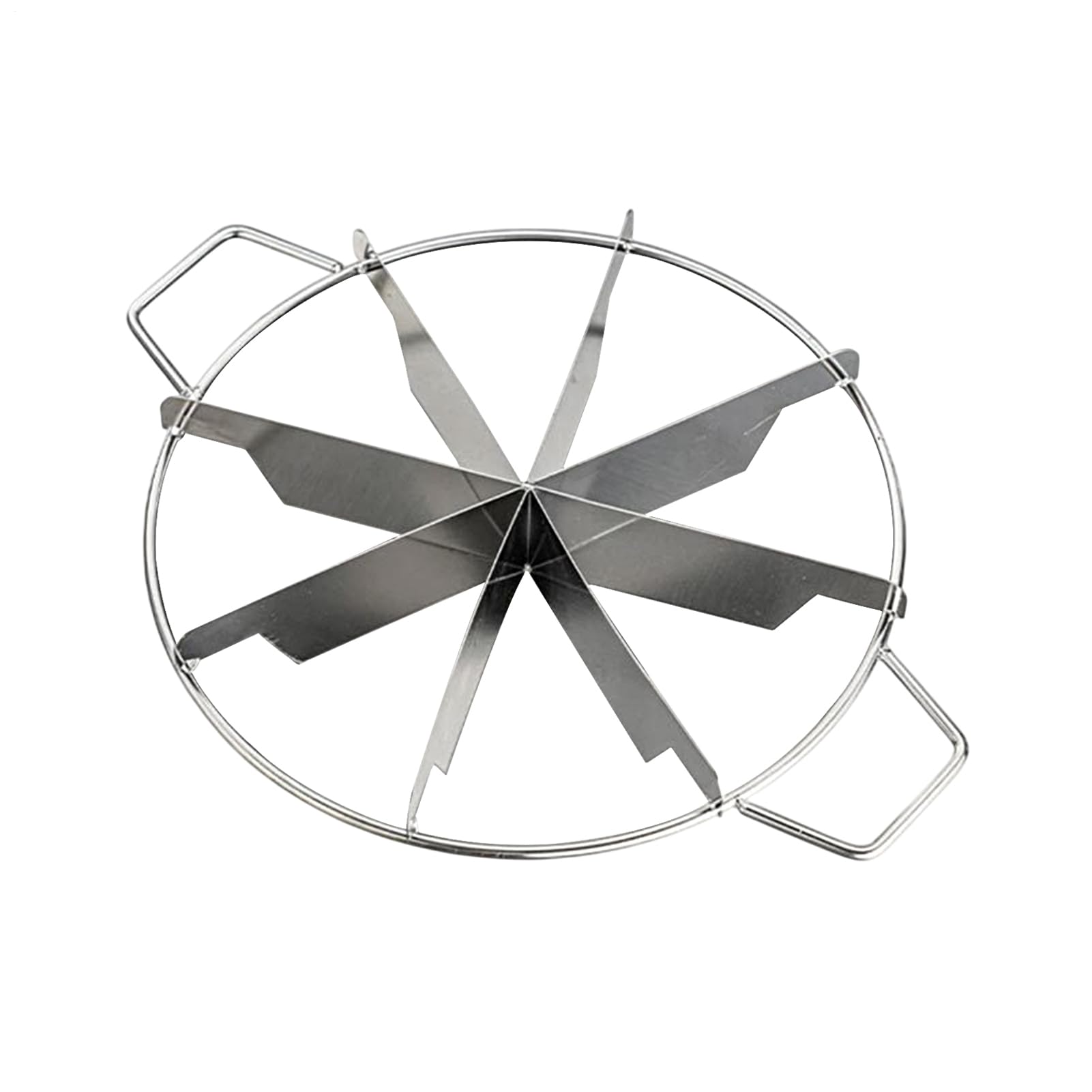 Cortador De Tartas 8 Raciones Acero Inoxidable 31x26.5x7cm Rebanador De Pasteles Divisor
