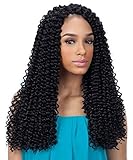 FreeTress Synthetic Hair Braids 3X Pre-loop Crochet Braid Water Wave 16' (1B)