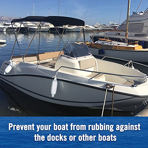 Image of Affordura Boat Fender 4 Pack Boat Bumpers Fenders with 4 Ropes