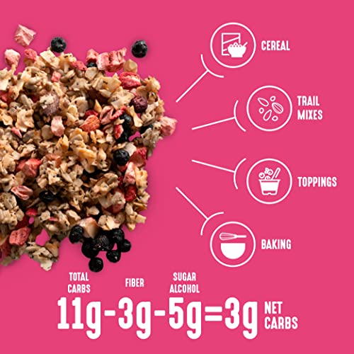Lakanto Berry Crunch Granola - Delicious Snack, Quick Breakfast Cereal thumb #4