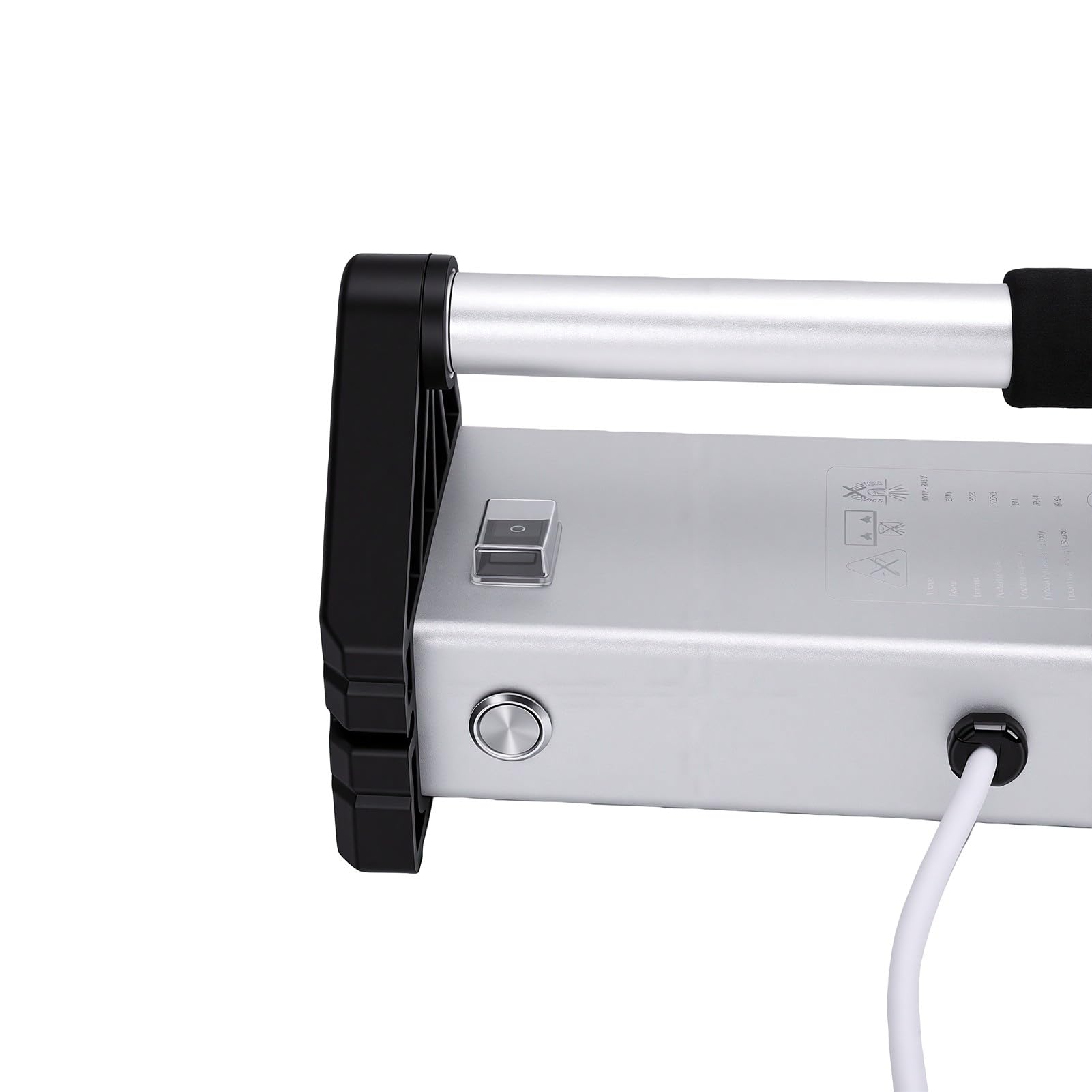 Zunate Luz de Inspección de Pulido de Pared de 2600 Lúmenes, ángulo de Haz de 120 X 5 Grados, Luz Rasante Lateral de 3 LED para Inspección de Pintura de Piso de Azulejos de Pared, Lámpara de
