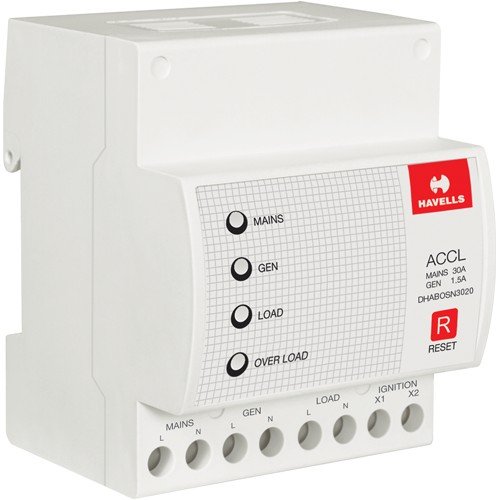 Image of Havells DHABOSN3020 Premium SPN ACCL without Gen Start /Stop PVC Plastic Base Model (White)