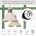 JRing 10 Pcs GU10 Soportes Para lámparas Downlighter de Alimentación y Bloque...