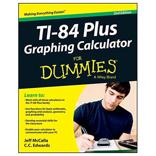 Ti-84 Plus Graphing Calculator For Dummies
