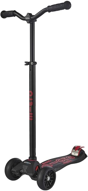Micro Scooters | Maxi Micro Deluxe Pro Children's Scooter | Big Wheels | Handlebar Adjustable | 5-12 yrs | Boys & Girls