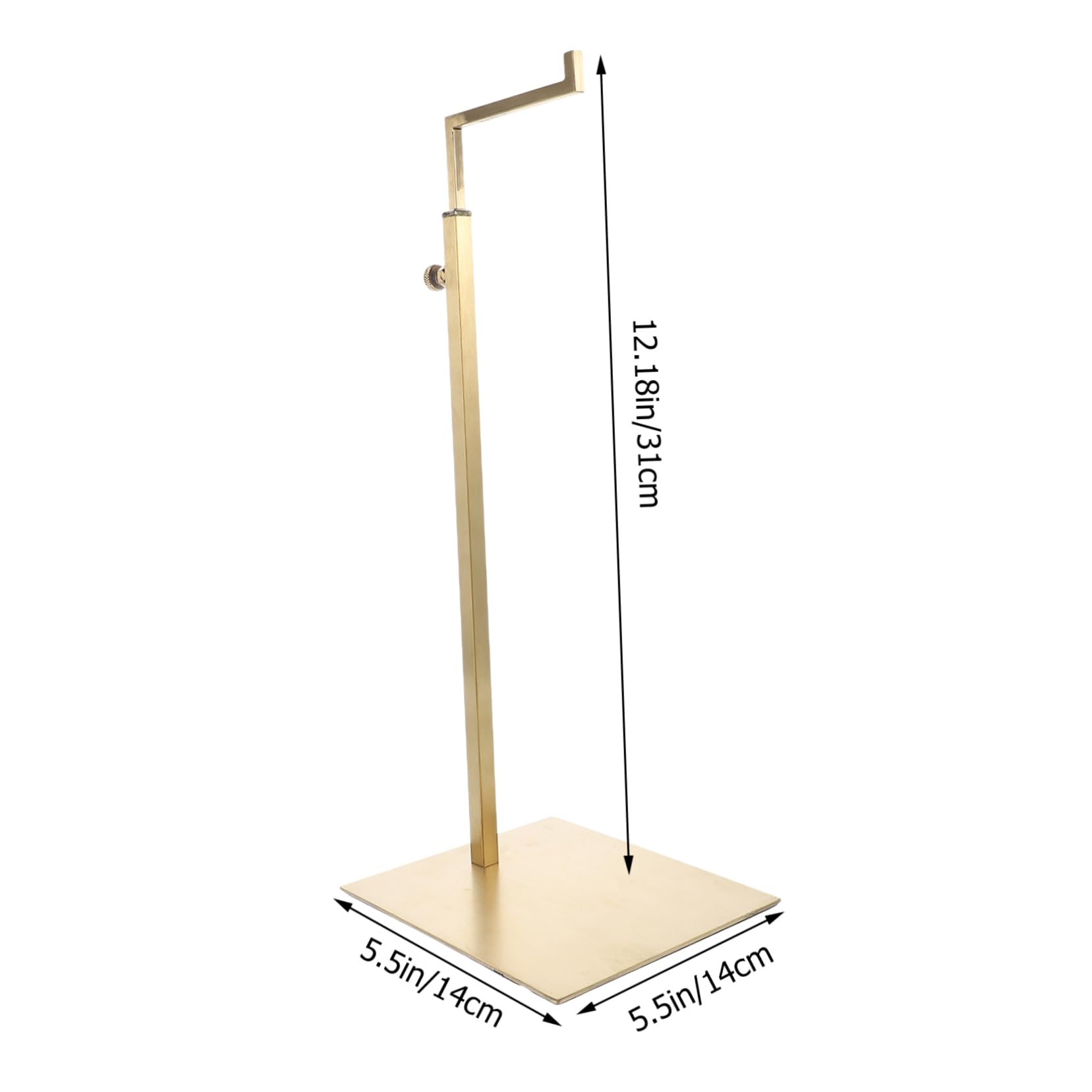 OFFSCH Shop Stainless Steel Purse Hanger Rack Adjustable Multi Functional Belt and Closet Organizer for Handbags Ties Scarves Space Saving Design for Display and Storage Random Style