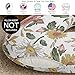 Sweet Jojo Designs Muslin Nursing Pillow Cover (Boho Vintage Floral) for Baby Girls, Newborn, Infant 100% Cotton Breastfeeding Pillowcase - PILLOW NOT INCLUDED (Shabby Chic, Bohemian, Farmhouse, Pink)