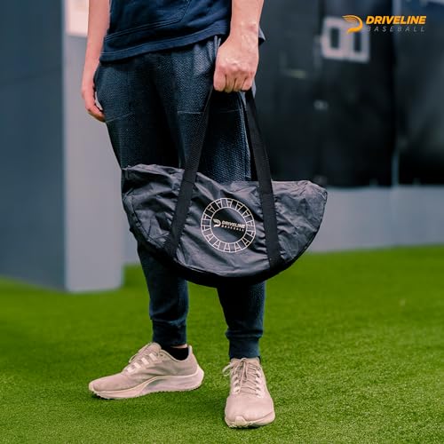 Image of Driveline Baseball Shoulder Recovery Mini Trampoline (18-Inch) Portable with Carrying Case