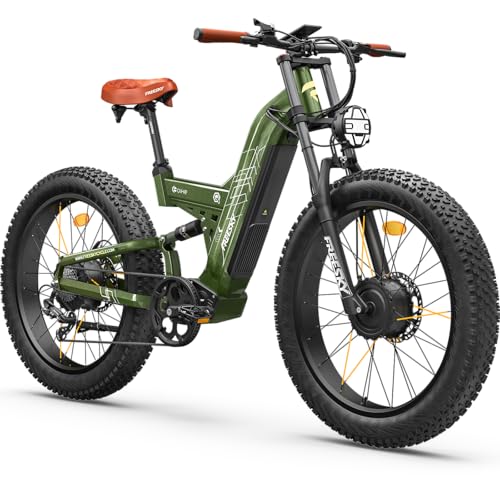FREESKY Dual Motor 45MPH 120Mile 260NM LG Cells Electric Bike for Adults image 1