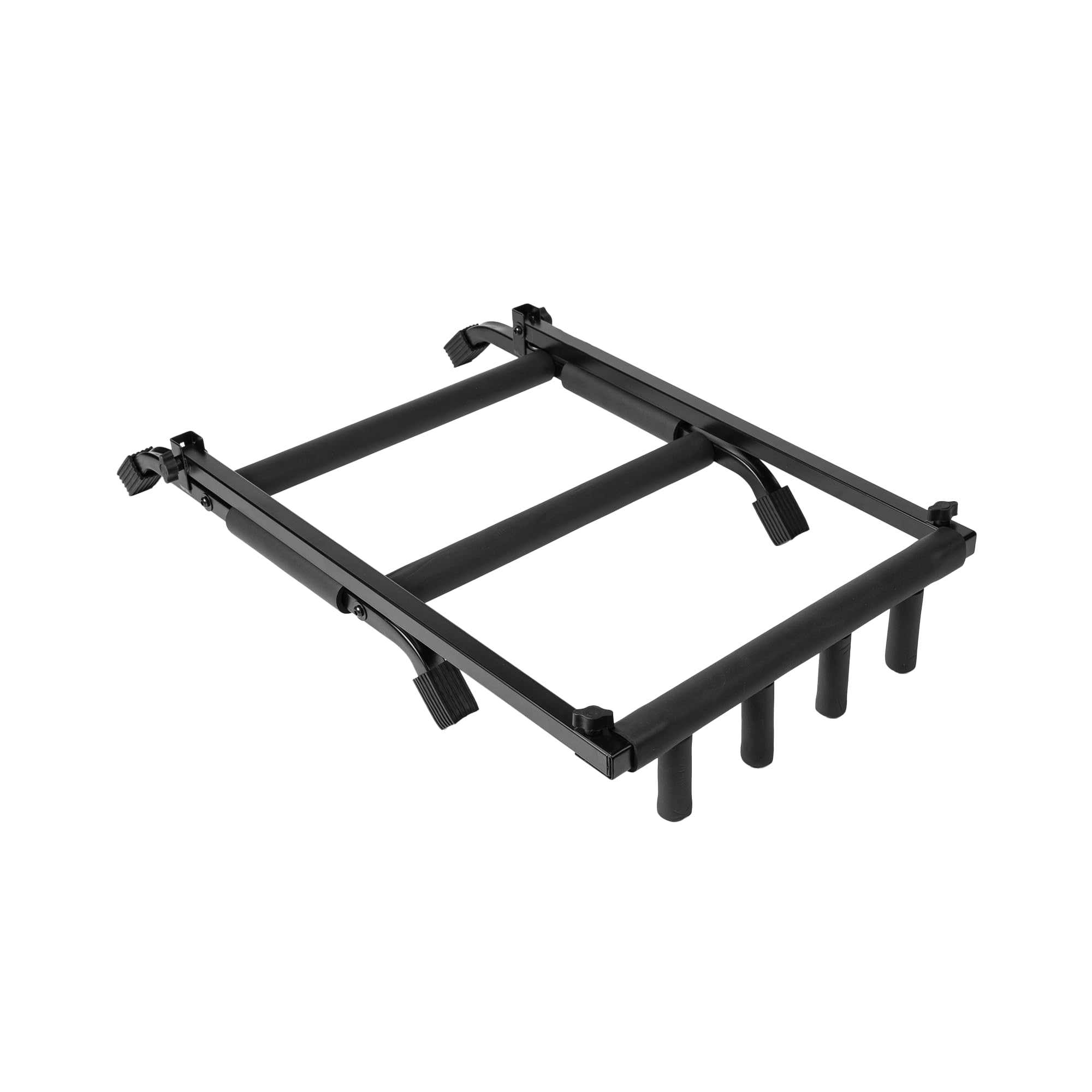 Wayfinder zusammenklappbarer Gitarrenständer für 3 Gitarren, für Akustik-, Elektro- und Bassgitarren, platzsparende und praktische Aufbewahrungslösung, (WF-GUITARRACK3)