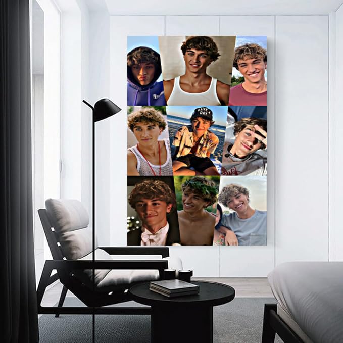 IESUTA Poster Aesthetic Decorative Painting HD Printing Bedroom Decoration Wall Art Jeremiah Canvas Fisher Frameless 12x18 inches (30x45 cm)