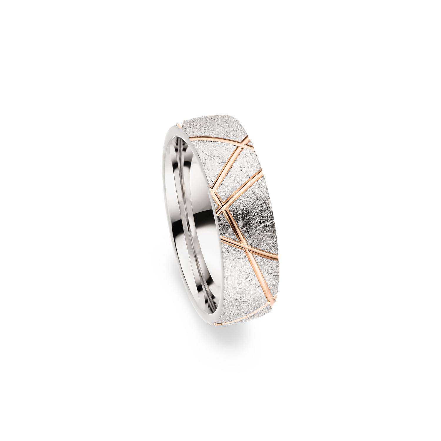 Kolibri Rings Ehering 925 Sterling Silber Ring Verlobungsring Partnerring Rot Vergoldet Unisex - Inkl. Gratis Gravur & Etui