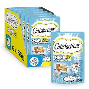 Catisfactions Shake Ups Multiwitamins Przekąski 6x55g