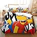 Set copripiumino The Simpsons Set biancheria da letto Copripiumino Cartoon Anime Movie Poster per bambini Ragazzi Ragazze Copripiumino in microfibra leggero