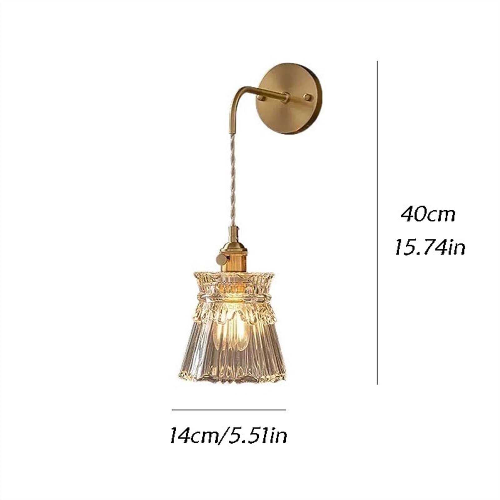 Applique Murale Luminaires décoratifs simples Éclairage de chevet moderne Éclairage mural Éclairage intérieur Câbles de suspension réglables chambre à coucher lampe murale