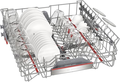 Bosch SBV6ZCX16E, Stiftung Warentest Testsieger*, Serie 6 XXL-Geschirrspüler 60 cm, vollintegriert, Besteckschublade, Made in Germany, PerfectDry, Extrem leise, Max Flex Körbe, Home Connect