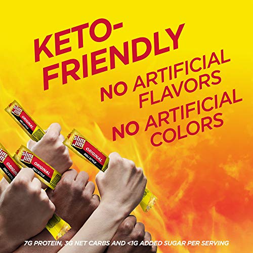 Slim Jim Deli Style Jerky Meat Sticks, Original Flavor, 0.9 oz., 24-ct - image 7