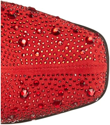 Jessica Simpson Women's Asire Fringe Knee Boot, Wicked Red, 9.5 | Image 4