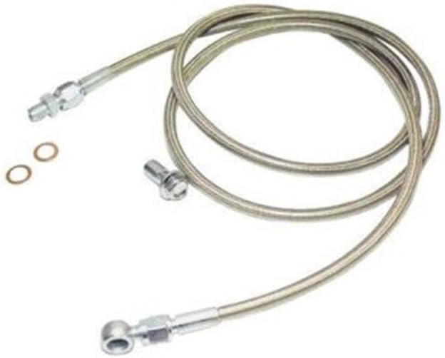 Clutch Line for Civic 92-00 Integra 94-01Braided Stainless Steel Silver