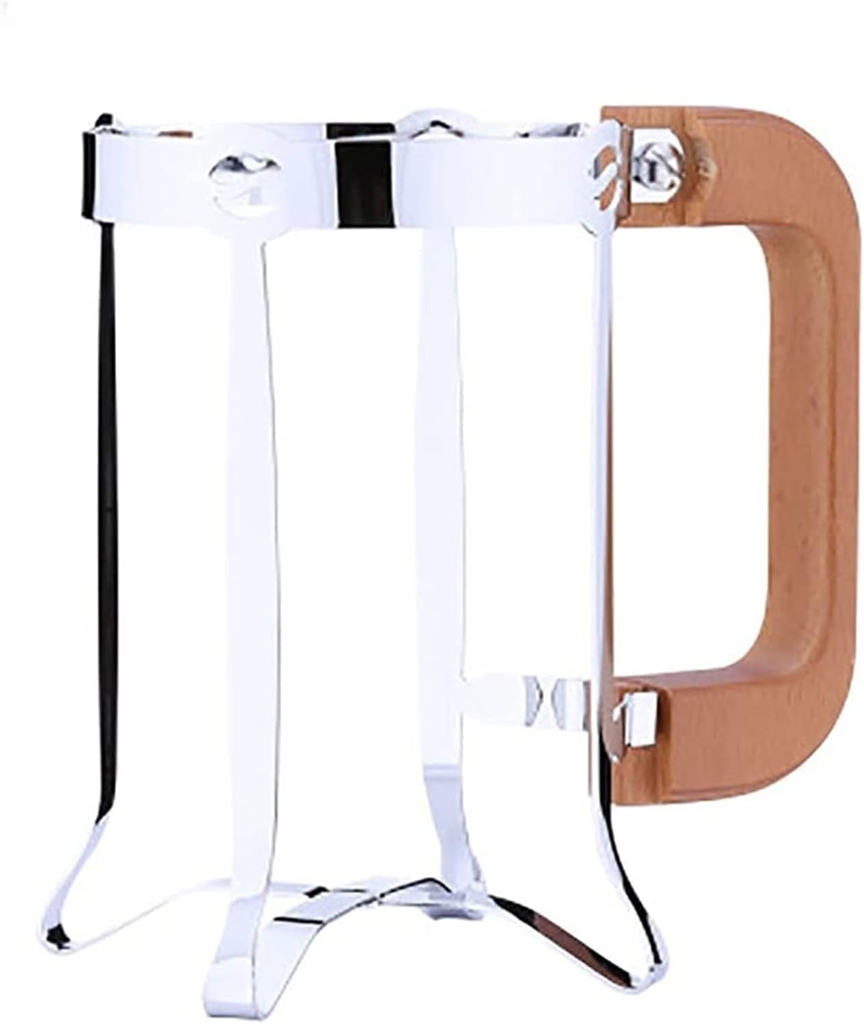 Coffee Tea Maker 304 Stainless Steel Coffee Press Heat Resistant Thickened Borosilicate Glass 600ml