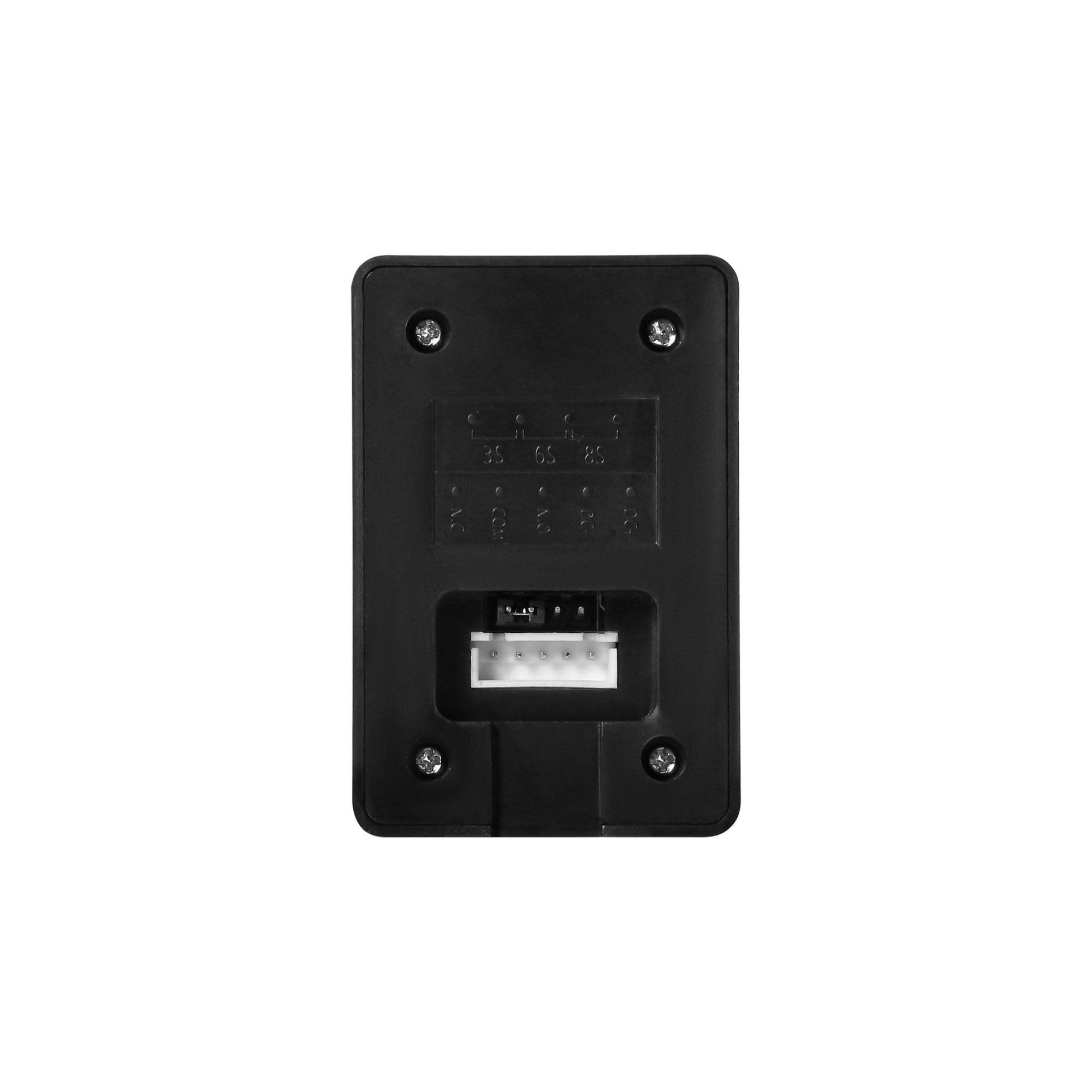 Kit Portier Audio Bidirectionnel avec Sonnette sans Fil Exterieur Etanche Interphone Mains Libres avec Pile Rechargable par USB-C pour 1 Famille Noir Parlophone sans Fil sans Combiné