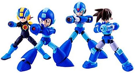 Bandai Shokugan 66 Action Dash Mega Man Action Figure (Set of 5)