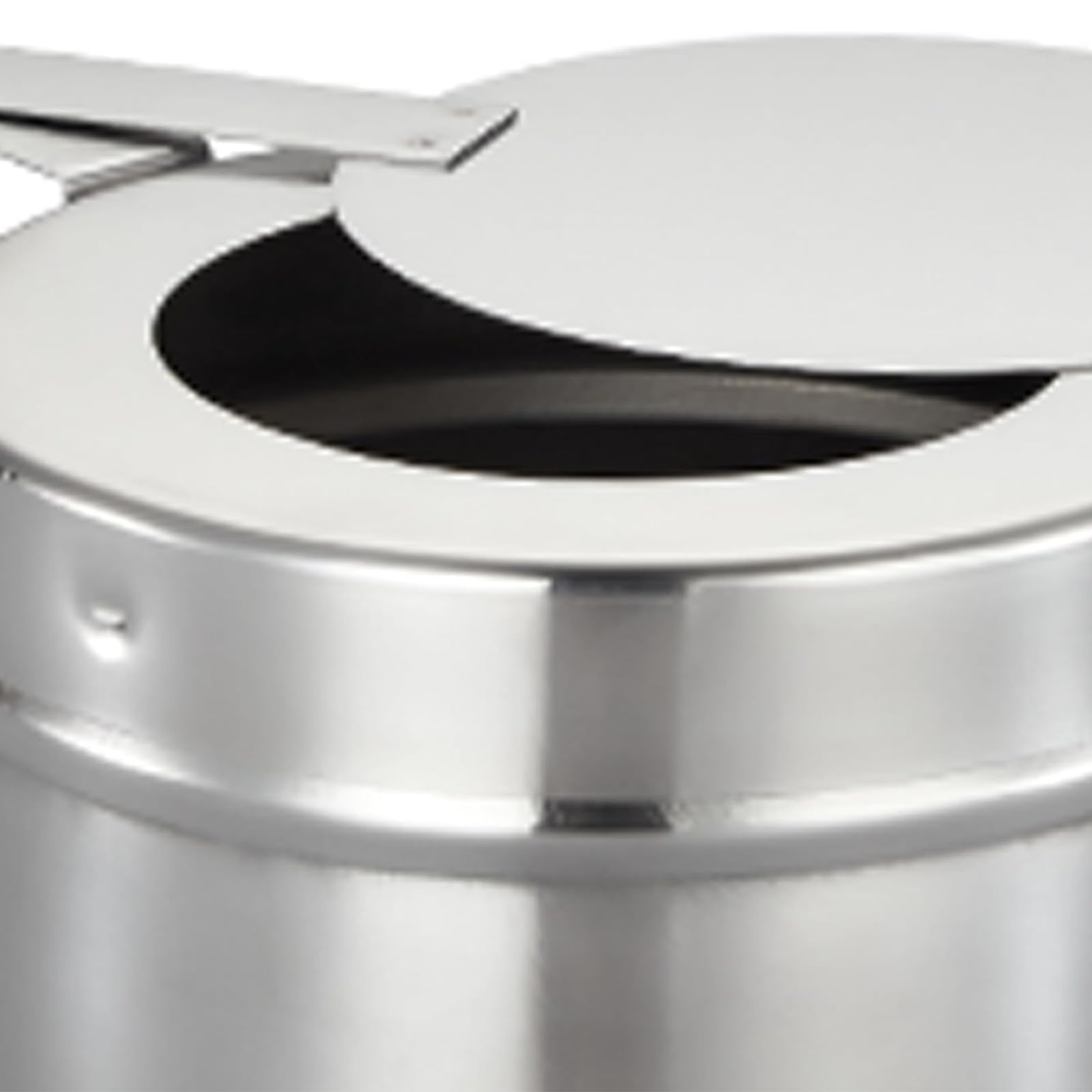 Garvee Chafing Dish Edelstahl Speisewärmer mit Roll-Top Deckel, 1/1 GN Behälter Buffetwärmer Set für Gastronomie & Catering, Warmhaltebehälter für Partys & Events, Rechteckig, Silber glänzend
