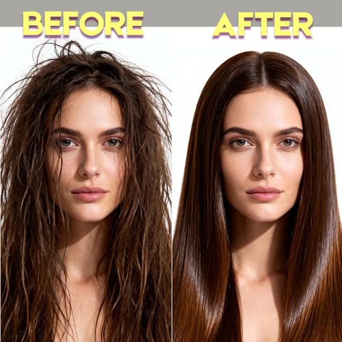Image of Detangler Brush for Curly Hair, Lightweight Curly Hair Brush with Vented Design for Easy Glide, Effortlessly Detangles Without Pulling or Snagging, Suitable for All Wet and Dry Hair Types (Yellow)
