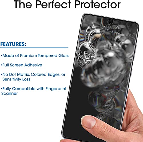 Image of STP FEEL Curved UV Tempered Glass for Samsung Galaxy S21 Plus (Transparent, Pack of 1) Advanced Border Less Full Screen Coverage UV Screen Protector Guard with Installation Kit