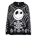 Produktbild Disney The Nightmare Before Christmas Jack Spinnennetz Damen-Strickpullover Schwarz L | Weihnachten Jumper hässlichen Strickjacke Fair Isle Ideen Damen-Bekleidung