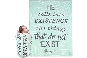 Mr. Pen - Plush Baby Blanket with Uplifting Bible Verse