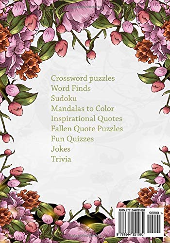 Get Well Soon! Activity & Puzzle Book for Women: Crosswords, Word Finds, Mandalas to Color, Sudoku, Inspirational Quotes, Quizes and Jokes (Get Well Soon Adult Activity Books) - Image 2