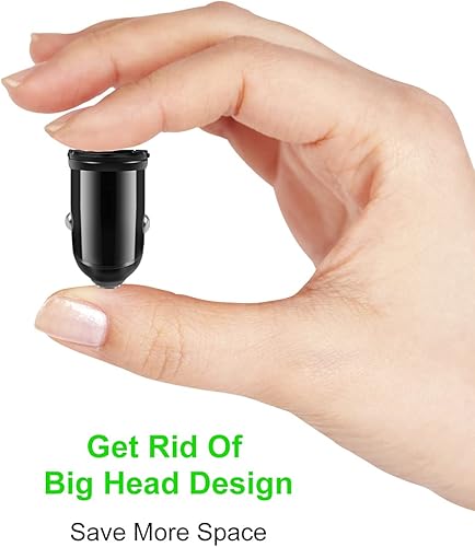 Miniatura 7 de MTAKYI Paquete de 2 cargadores USB C para automóvil, doble puerto más pequeño de 30 W PD y 30 W QC3.0, adaptador de cargador rápido para automóvil,