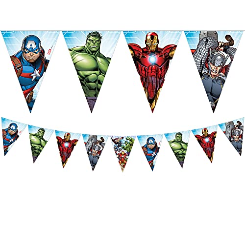 Procos Wimpelketting Avengers Mighty, meerkleurig, 5PR87971 - Image 3