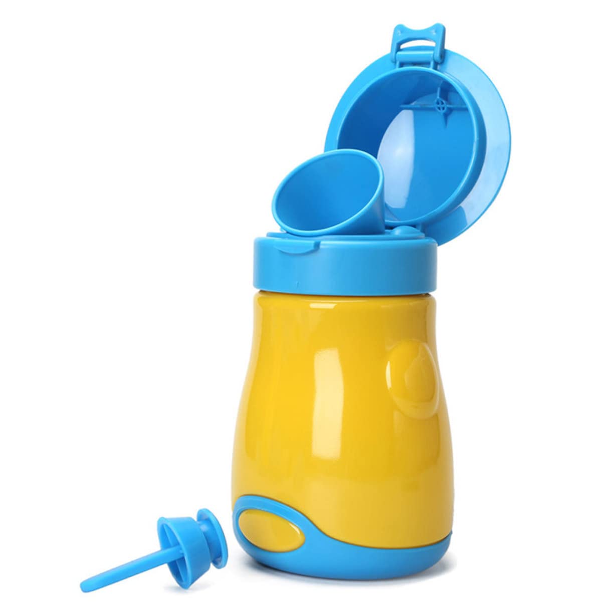 IWOWHERO Portable Urinal Potty Bottle for Camping Toddler Boys Emergency Travel Toilet Leakproof Design