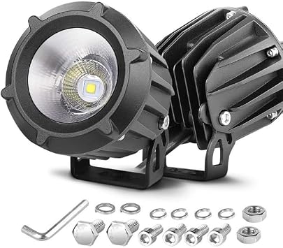 Zauss 30w Round Single Led Fog Light Off Road Work Boat Lamp